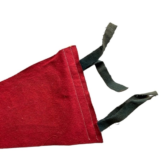 Vintage 1940s Mitchell South Dakota Felt Pennant Travel Souvenir Flag - Picture 5 of 5